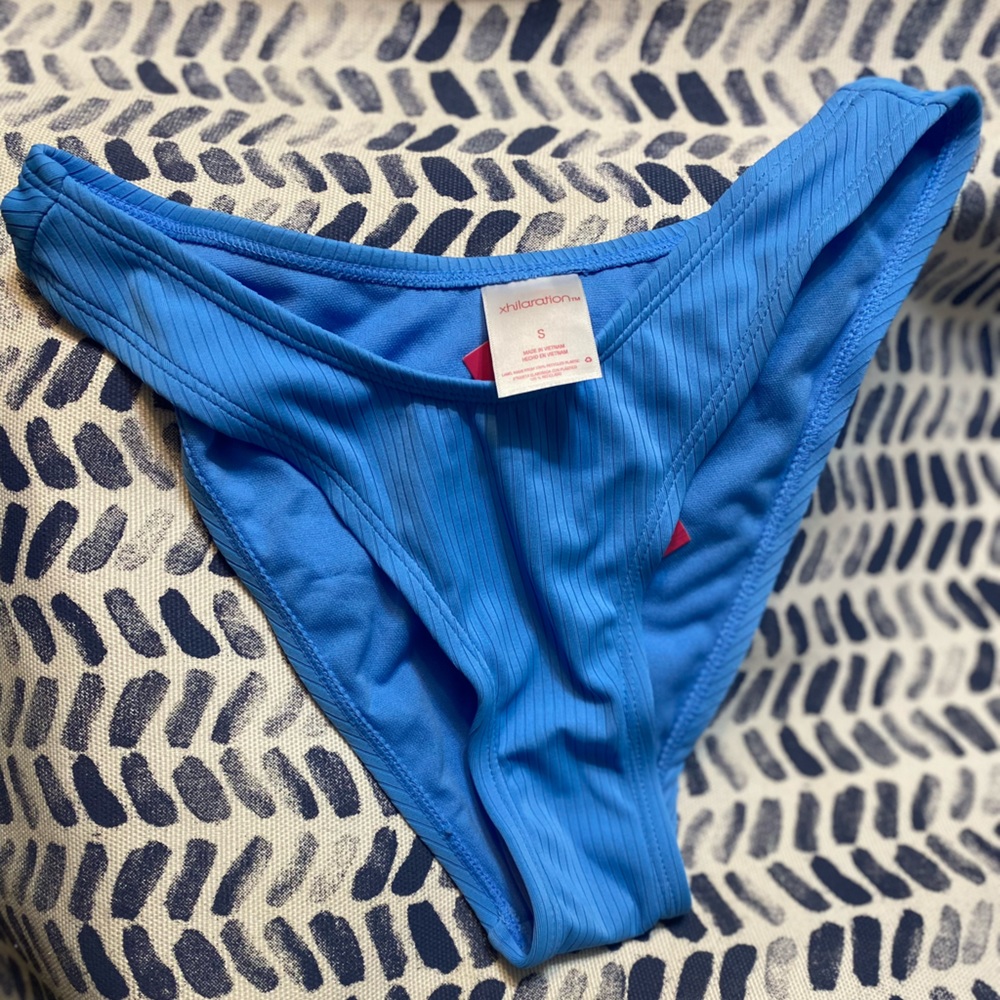 Xhilaration Ribbed Cheeky High Leg bikini bottom